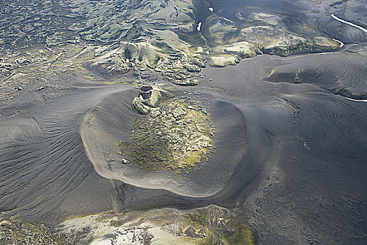 冰岛,火山口