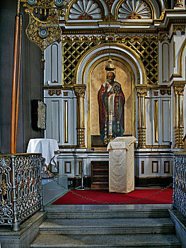 乌斯佩斯基教堂内,圣像