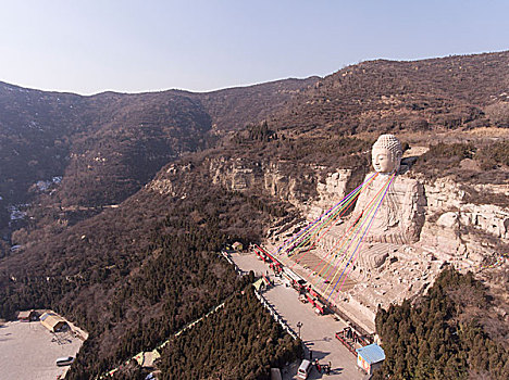 山西太原蒙山大佛