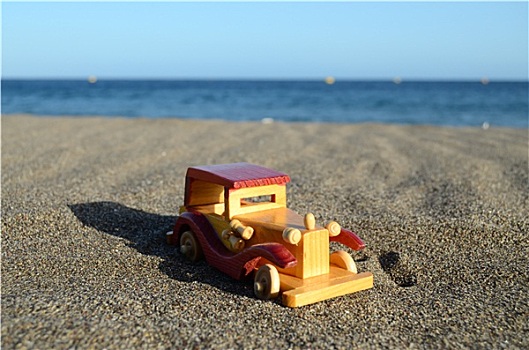 玩具车,海岸