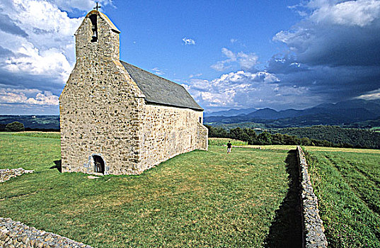 法国,区域,小教堂
