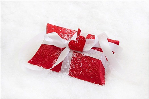 红色,礼物,盒子,白色,丝带,圣诞节,白色背景,背景