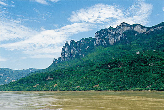 长江三峡西陵峡景观