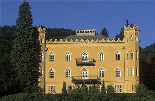城堡,萨尔茨卡莫古特,萨尔茨堡,奥地利
