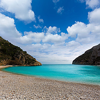 海滩,阿利坎特,地中海,西班牙