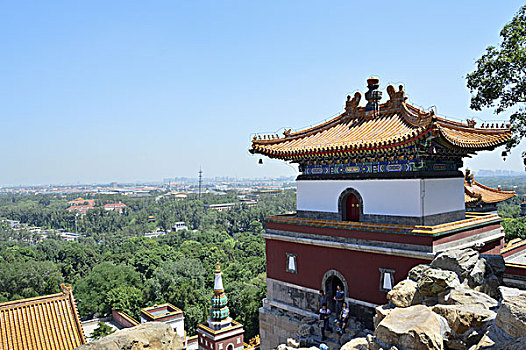 颐和园的建筑,北京海淀区