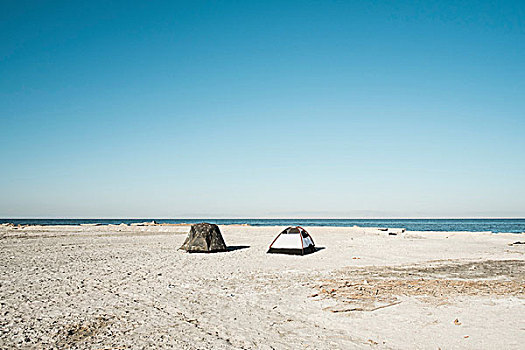 帐篷,海滩