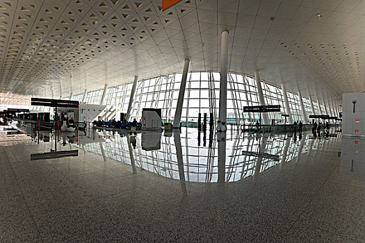 武汉机场内景