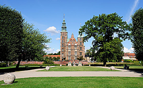 罗森博格城堡,哥本哈根,丹麦,北欧