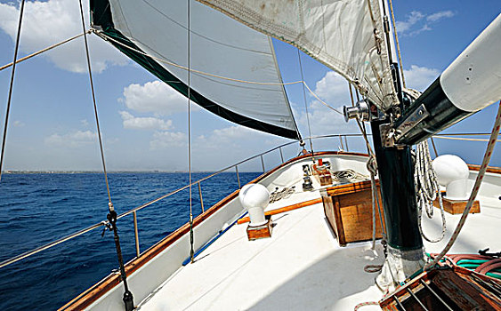 帆船,多米尼加共和国,加勒比海