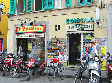 食物杂货,商店,佛罗伦萨,意大利