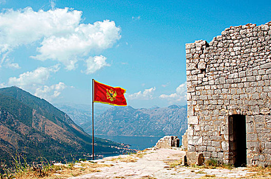 旗幟,黑山