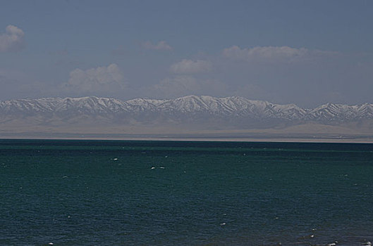 天际青海湖