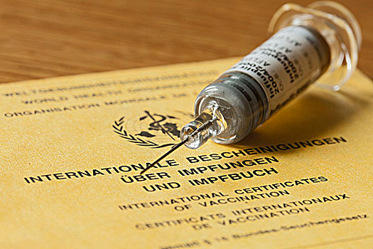 注射器,国际,疫苗,纪录,证书