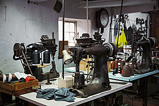 缝纫机,工作间