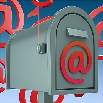 电子邮件,邮筒,收信,待发箱,邮件