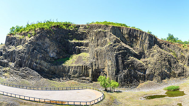 中国山东省潍坊市昌乐火山国家地质公园