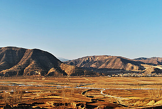 山西宁武石家庄秋景