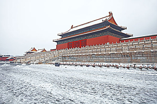 故宫雪景