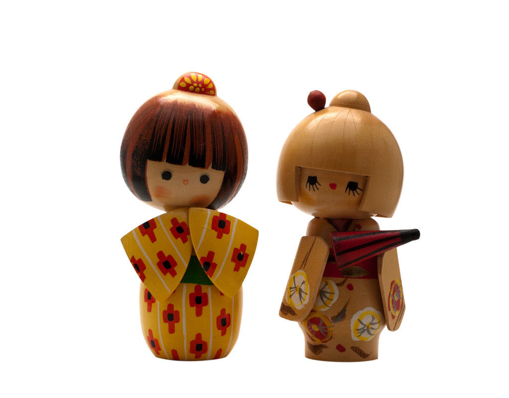 日本木头人偶图片
