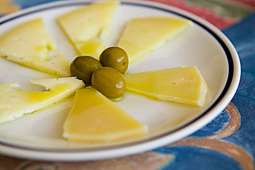 奶酪,橄榄,伊斯特利亚,克罗地亚,东欧,巴尔干,欧洲
