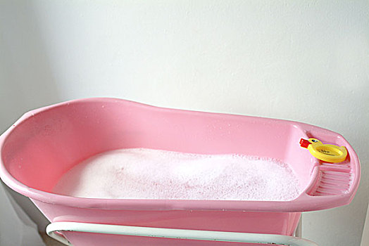 浴缸,温度计,序列,塑料容器罐,粉色,水,沐浴,泡沫,泡沫浴,温度,控制,孩子,温暖,寒冷,动物