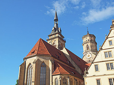 教堂,斯图加特