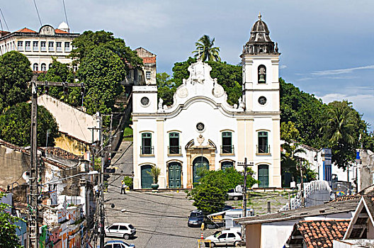 教堂,世界遗产,伯南布哥,巴西,南美