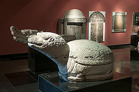 西安碑林博物馆雕塑藏品石龟