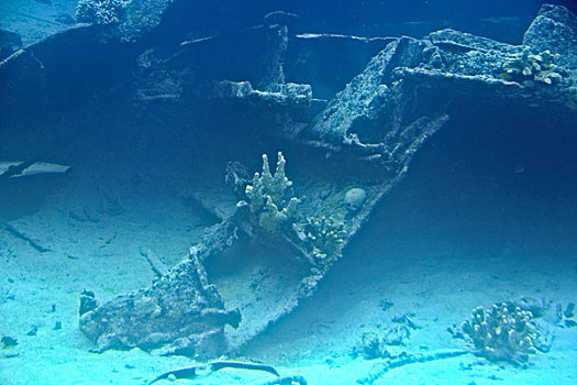 北马里亚纳塞班岛海底战争遗迹