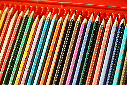 颜色,铅笔,彩色