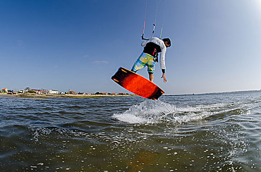 风筝冲浪手