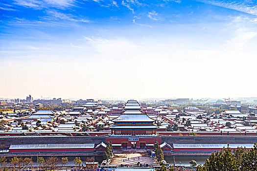 故宫雪景