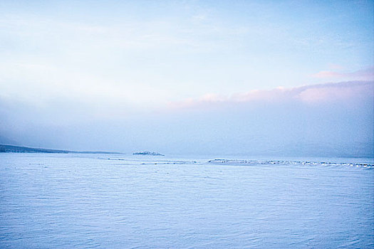 风景,积雪,瑞典