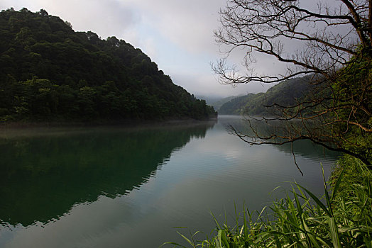 摄影天堂,旅游胜地,湖南郴州市资兴市雾漫小东江景区