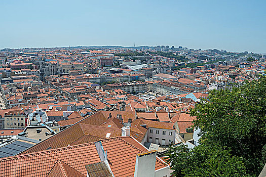 葡萄牙,里斯本,风景,城堡