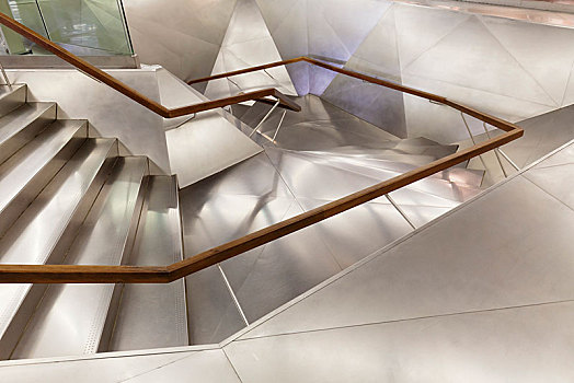 楼梯,美术馆,建筑师,马德里,西班牙,欧洲