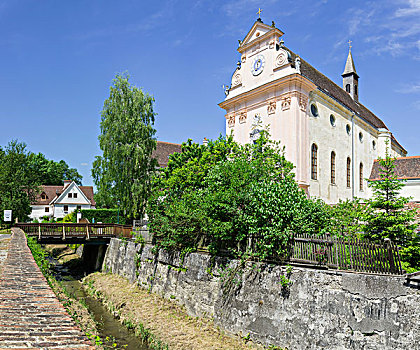 教堂,卡尔特修道院,下奥地利州,奥地利,欧洲