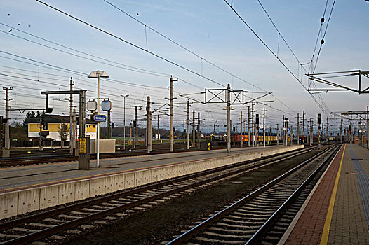 火车站,下奥地利州,奥地利,欧洲