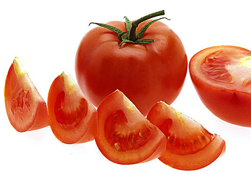 红色,西红柿,番茄,蔬菜,白色背景