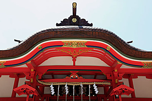 屋顶,新宿,公园,神祠,日本