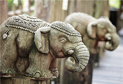 石头,大象,雕塑