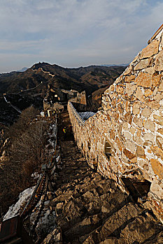 北京司马台长城冬韵