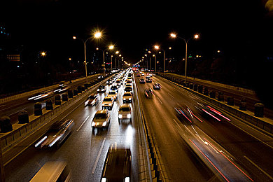 繁华夜景图片