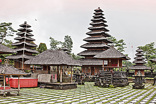 印度尼西亚,巴厘岛,庙宇,布撒基寺