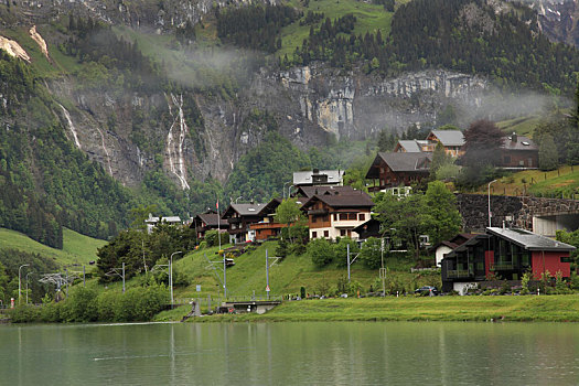 瑞士的湖光山色