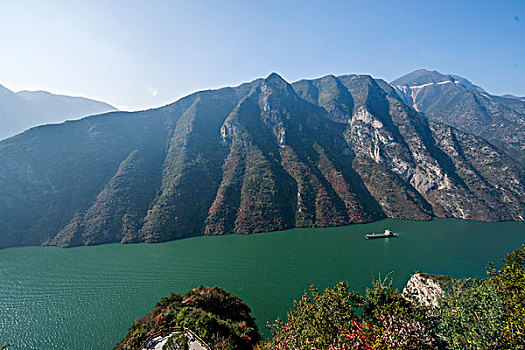 长江三峡巫峡峡谷