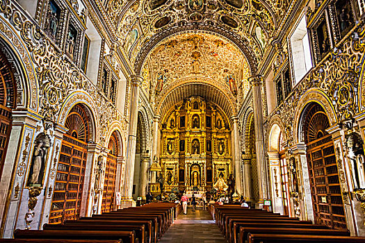 教堂,瓦哈卡,墨西哥