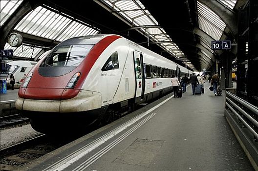 火车站,苏黎世,瑞士