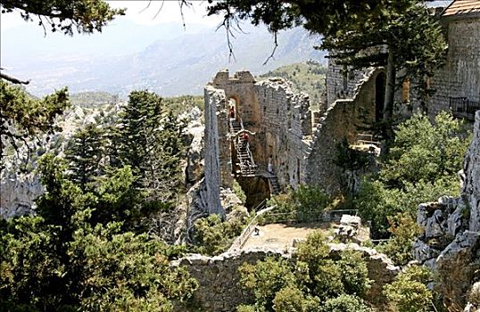 约会,11世纪,山峦,塞浦路斯北部,欧洲